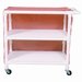 Show product details for Full Quality Linen Carts - 2 Shelves 40" x 37" x 20"