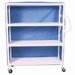 Show product details for Full Quality Linen Carts - 3 Shelves 40" x 37" x 20"