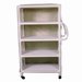 Show product details for Full Quality Linen Carts - 4 Shelves 42" x 65" x 20"