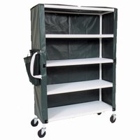 Full Quality Linen Carts - 4 Shelves 58" x 77" x 20"