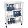 PVC Chart Cart / Binder Cart - Mobile