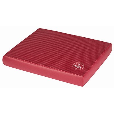 Airex Balance Pad, Cloud, 16" x 20" x 2.5", Ruby Red