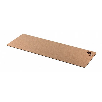 Airex Exercise Mat, Yoga ECO Cork, 72" x 24" x 0.16", Natural Cork