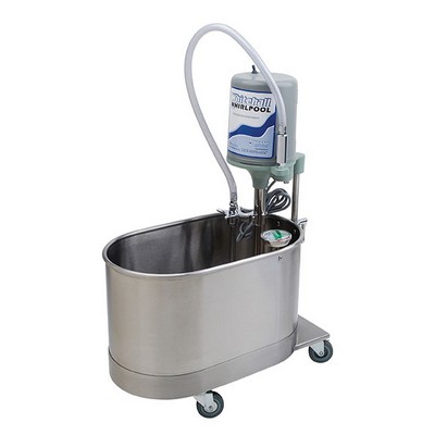 Podiatry mobile whirlpool, P-10-M, 10 gallon, 22"Lx13"Wx12"D