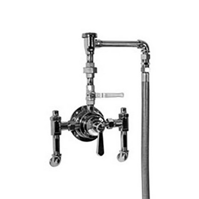 Thermostatic water mixing valve assembly, 15GPM, 1/2"piping