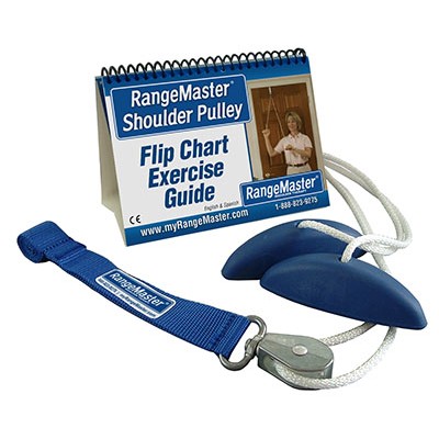 Rangemaster Molded Rubber Handle Shoulder Pulley (web strap)