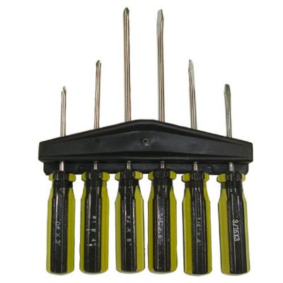 6 Piece Screw Driver Set