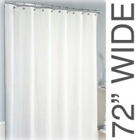 72" Wide Sure-Chek Shower Curtains