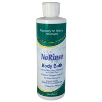 Show product details for No Rinse Body Bath - 2 Oz Bottles - Case of 144