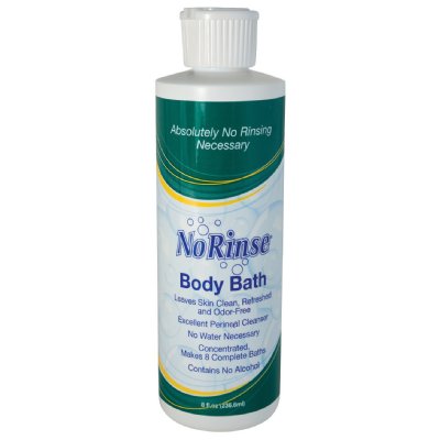 No Rinse Body Bath - 8 Oz Bottles - Case of 24