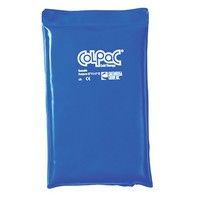 Show product details for ColPaC Blue Vinyl Cold Pack - half size - 7" x 11"