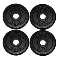 Show product details for Iron Disc Weight Plates - 10 lb set (4 each: 2.5 lb weights)