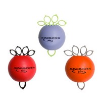 Show product details for Handmaster Plus hand exerciser - 3-piece set (purple, red and orange)