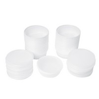 Show product details for containers and lids ONLY for 4 oz and 6 oz putty (25 each)