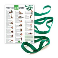 Show product details for Stretch Out Strap with Stretching Exercise Poster