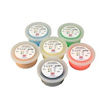 Show product details for Puff LiTE Exercise Putty - 6 piece set - 90cc - 1 of each