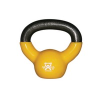 Show product details for CanDo vinyl-coated kettlebell - Choose Size