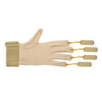 Show product details for CanDo Deluxe Finger Flexion Glove, S/M, Choose Side