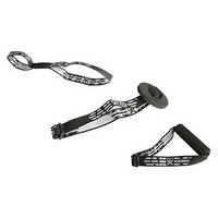 Show product details for CanDo Exercise Band - Accessory - Kit, 1 each: loop stirrup, door disc, handle (pair)
