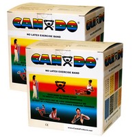 Show product details for CanDo Latex Free Exercise Band - 100 yard (2 x 50 yard rolls) - Choose Resistance