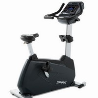 Show product details for Spirit, CU900 Upright Bike, 77" x 32" x 67"