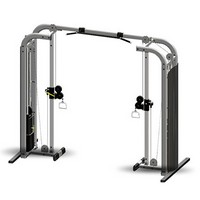 Show product details for Inflight Fitness, Cable Cross-Over, Compact, 54" Crossbeam, Full Shrouds