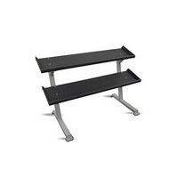 Show product details for Inflight Fitness, 69" 2-Tier Dumbbell Rack, Tray Style