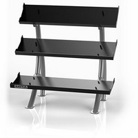 Show product details for Batca Fitness Systems, 3 Tier Dumbbell Rack, 4'