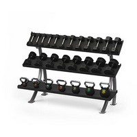 Show product details for Batca Fitness Systems, 3 Tier Dumbbell Rack, 6'