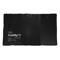 Show product details for Relief Pak ColdSpot Black Urethane Pack - oversize - 11" x 21"
