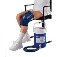 Show product details for AirCast CryoCuff - Large Knee with gravity feed cooler