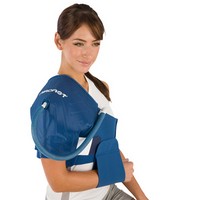 Show product details for AirCast CryoCuff - shoulder, XL strap with gravity feed cooler