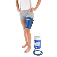 Show product details for AirCast CryoCuff - XL thigh with gravity feed cooler