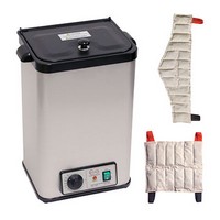 Show product details for Relief Pak Heating Unit, 4-Pack Capacity, Stationary with (2) Standard and (2) Neck Packs, 110V
