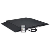 Show product details for Detecto, Wheelchair Scale, Portable, Digital, 1000 lb x .2 lb / 450 kg x .1 kg