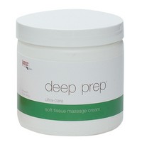 Show product details for Deep Prep Massage Cream - ultra care, 15 oz jar