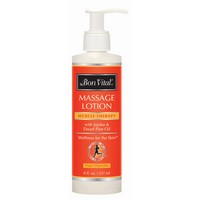 Show product details for Bon Vital Muscle Therapy Massage Lotion - 8 oz with Pump, Choose Quantity