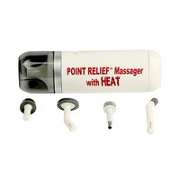 Show product details for Point-Relief Mini-Massager with Heat and Accessories, Choose Quantity