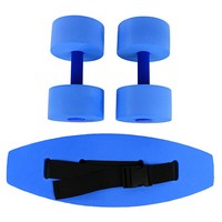 Show product details for CanDo aquatic exercise kit, (jogger belt, hand bars) Choose Size, Choose Color