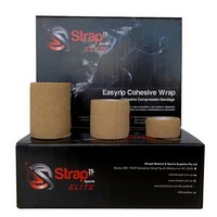 Show product details for Strapit Professional Cohesive Bandage LF, 1in x 11 yds, Box of 24