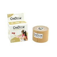 Show product details for CanDo Kinesiology Tape, 2" x 16.5 ft, 1 Roll, Choose Color