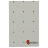 Show product details for Manosplint Wisconsin Perf 3/32" x 18" x 24" 1% Perf White, 1 sheet
