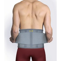 Show product details for Uriel Lumbar Belt, Gray, Choose Size