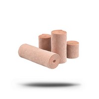 Show product details for Mueller Elastic Bandage, 4" x 5 yd rolls - 10 rolls