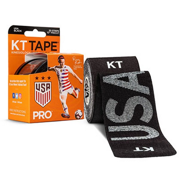 KT TAPE PRO, Precut 10 Strip (20 each), Choose Colo
