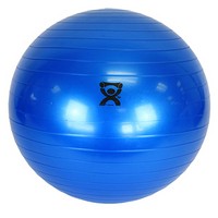 Show product details for CanDo Inflatable Exercise Ball - Blue - 42" (105 cm)