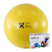 Show product details for CanDo Inflatable Exercise Ball - ABS Extra Thick - Retail Box, Choose Size