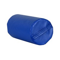 Show product details for CanDo Positioning Roll - Foam with vinyl cover - 15" x 8" Diameter - Choose Firmness, Choose Color