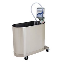 Show product details for Extremity mobile whirlpool, E-45-M, 45 gallon, 32"Wx15"Lx25"D
