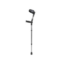 Show product details for Adult Forearm Crutch Pair 4" cuff soft grip